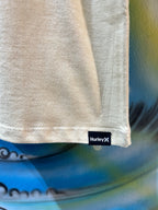 Camiseta Hurley Silk Box Bege