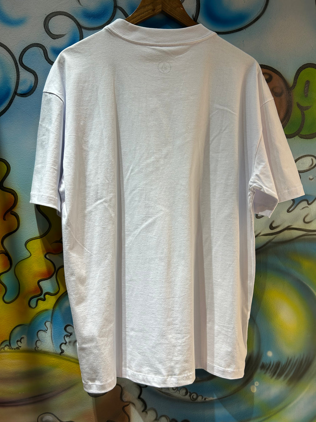 Camiseta Comfort Fit Volcom Heritage Branca