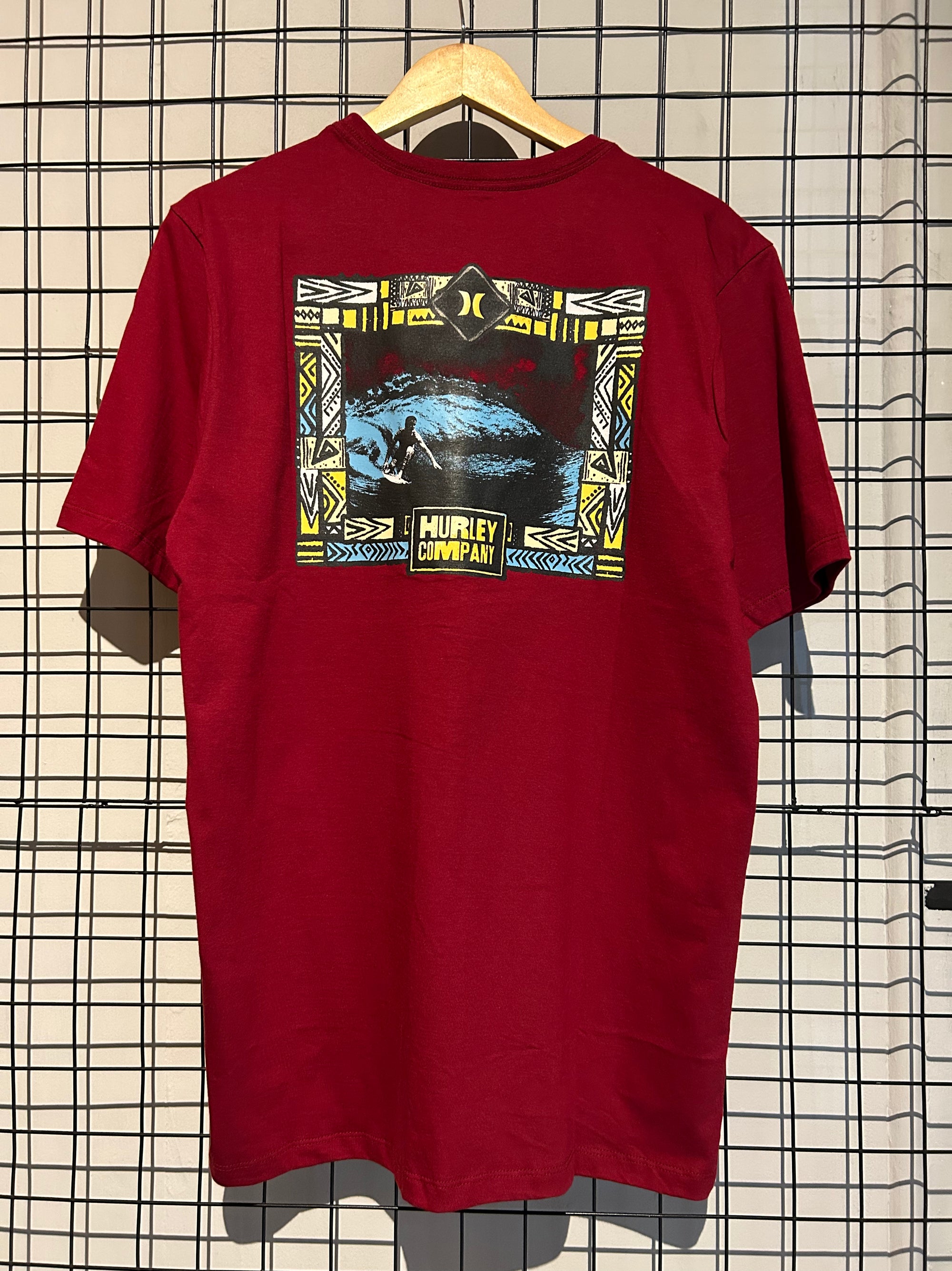 Camiseta Manga Curta Hurley Classic Vinho