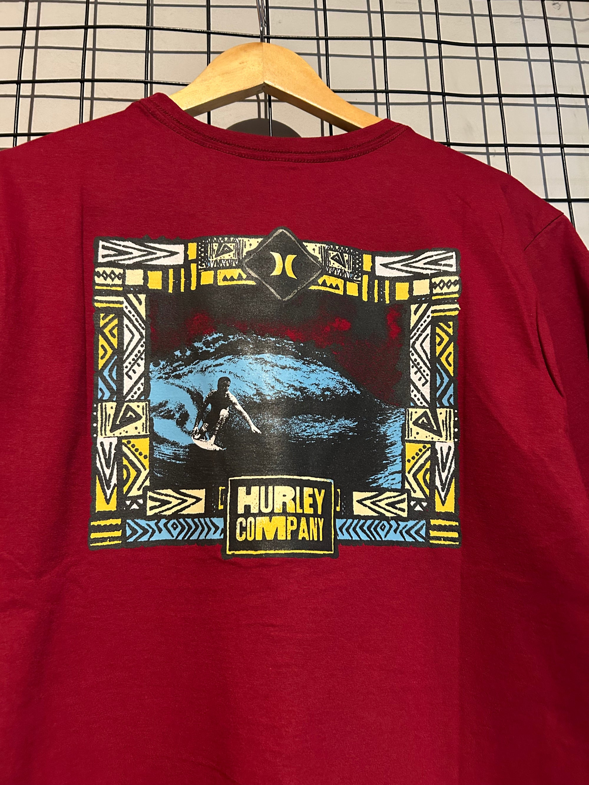 Camiseta Manga Curta Hurley Classic Vinho