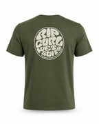 CAMISETA RIP CURL WETTIE PASSAGE ICON DEEP CACTUS