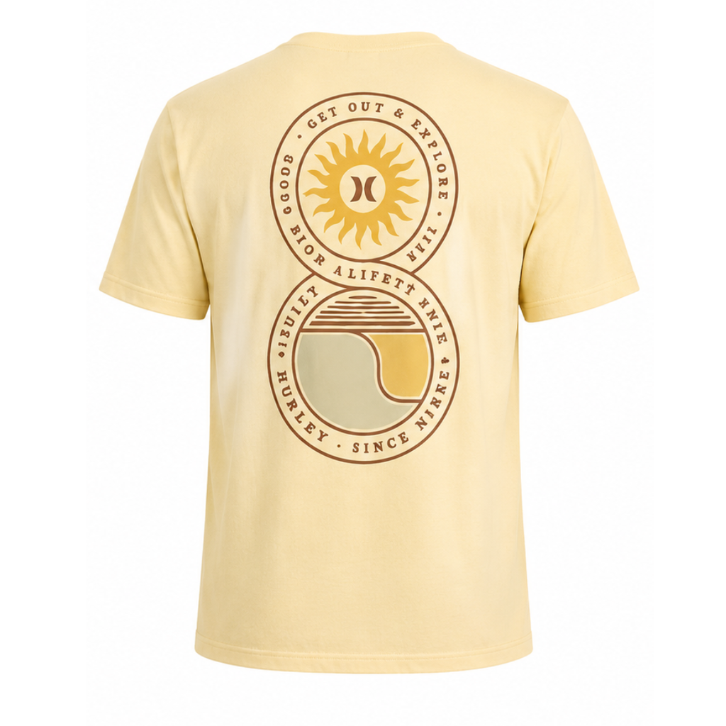 Camiseta Hurley Infinity Amarelo