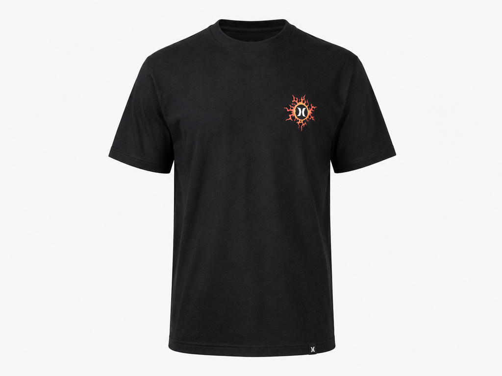 Camiseta Hurley Dragon Preta