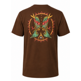 Camiseta Hurley Dragon Marron