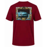 Camiseta Manga Curta Hurley Classic Vinho