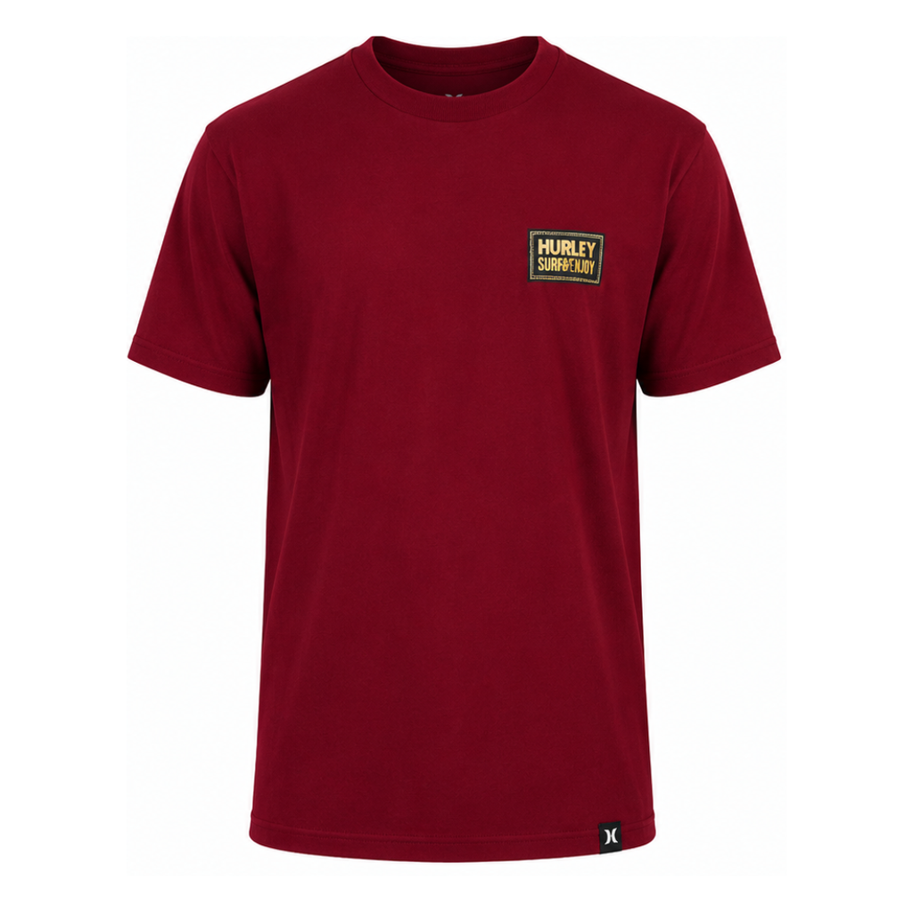 Camiseta Manga Curta Hurley Classic Vinho
