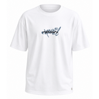 CAMISETA RIP CURL INNER VISIONS BLAST OVER WHITE