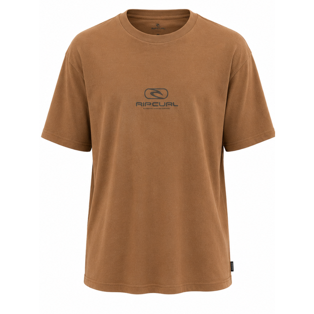 CAMISETA RIP CURL PILL ICON MOCHA