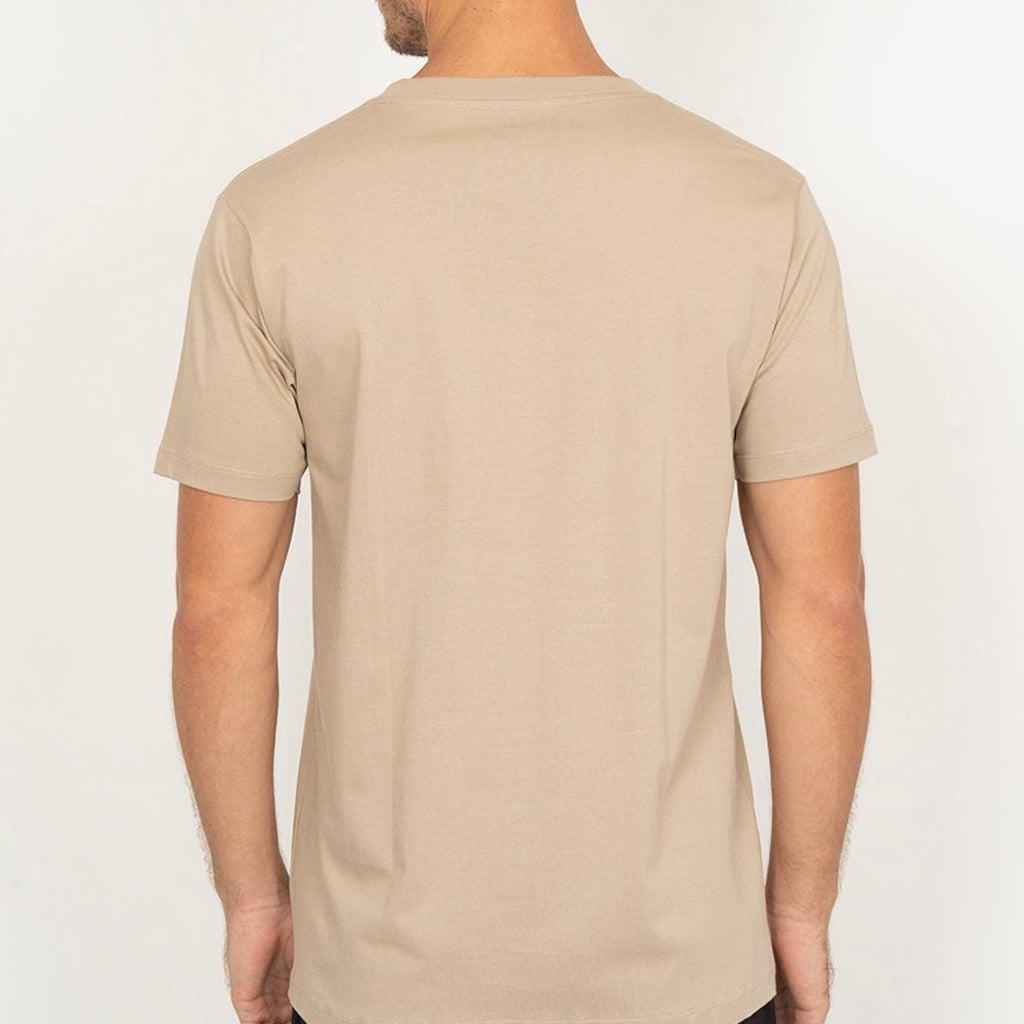 Camiseta QuikSilver Impaired Logo DNA Areia