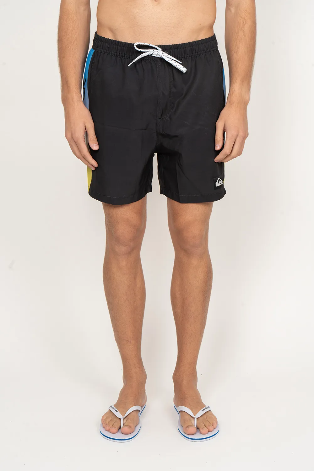 Boardshort Quiksilver Juvenil Everyday Holmes 17 Preto