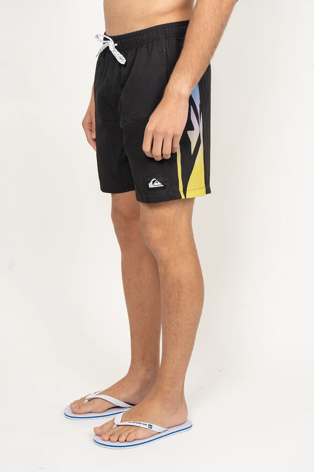 Boardshort Quiksilver Juvenil Everyday Holmes 17 Preto