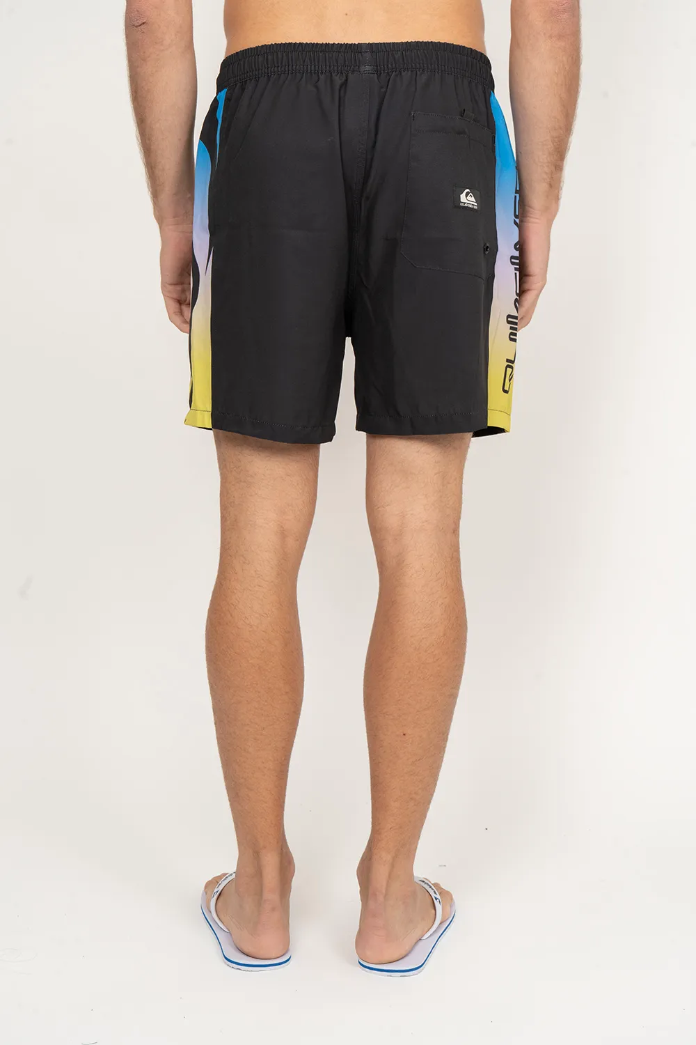 Boardshort Quiksilver Juvenil Everyday Holmes 17 Preto
