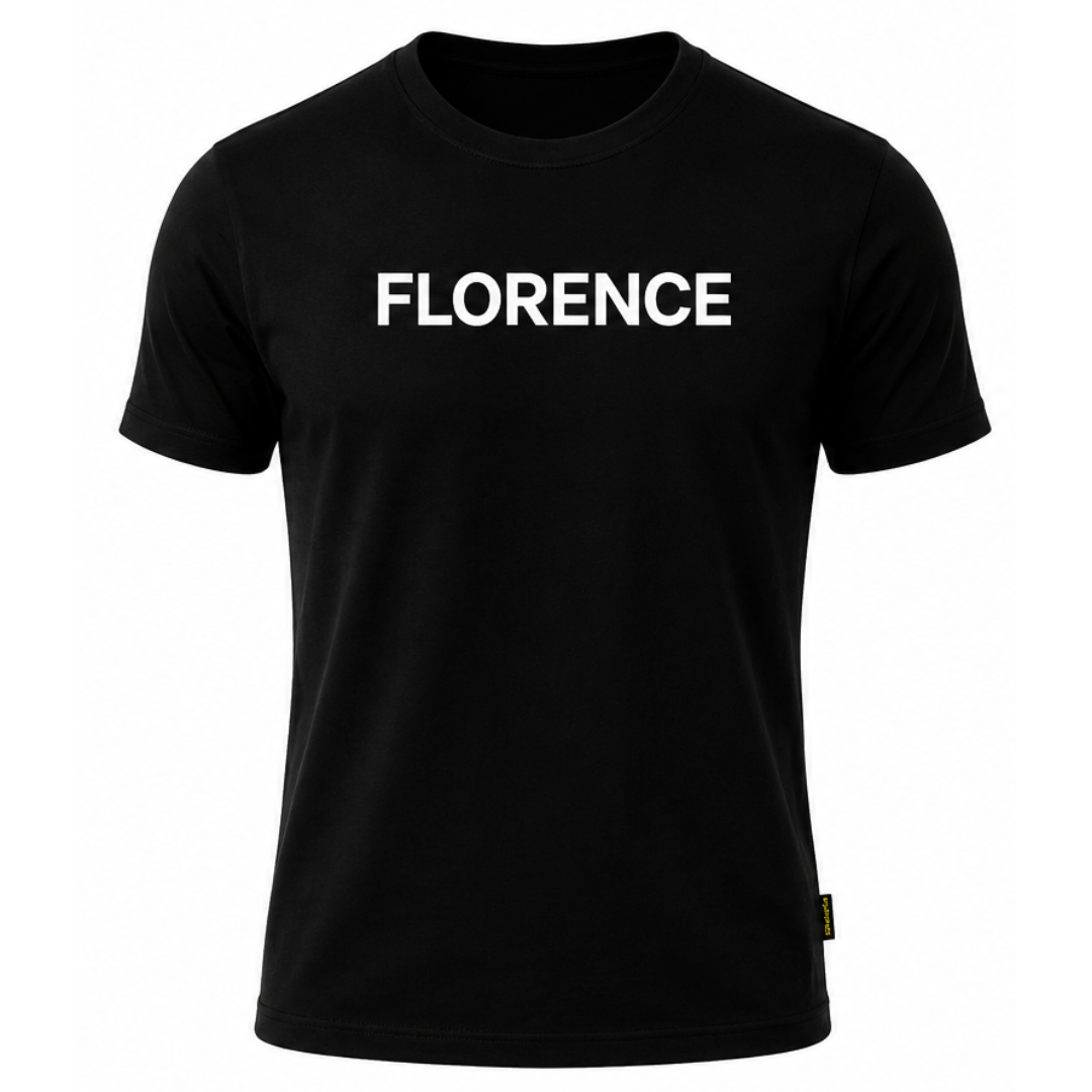 Camiseta Manga Curta Florence Preta