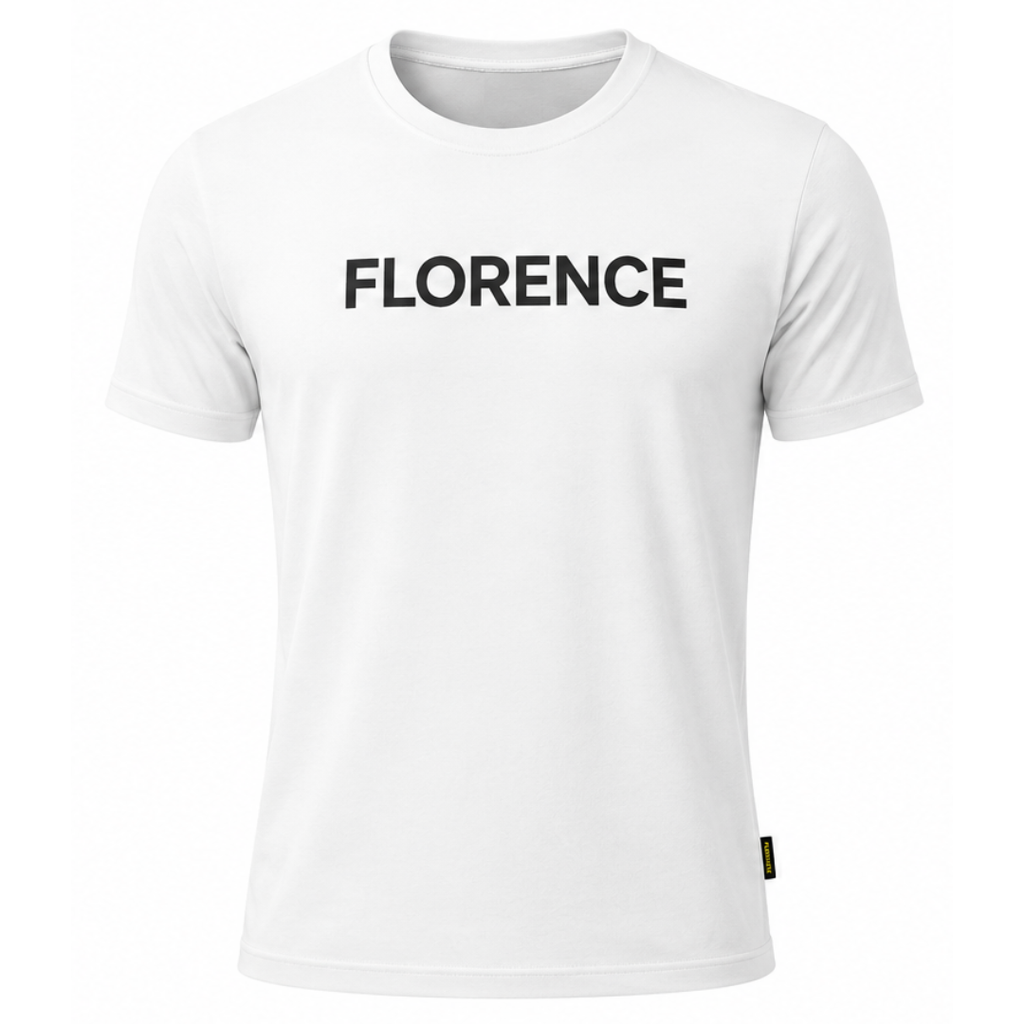 Camiseta Manga Curta Florence Branca