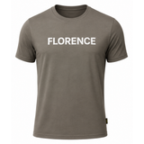 Camiseta Manga Curta Florence Cinza