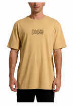 Camiseta Manga Curta Hurley Noise Bege