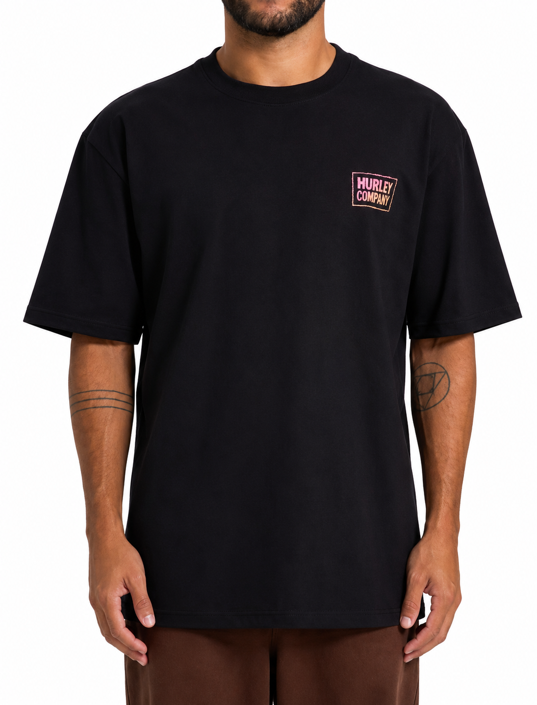Camiseta Especial Hurley Company Max Fit Preta