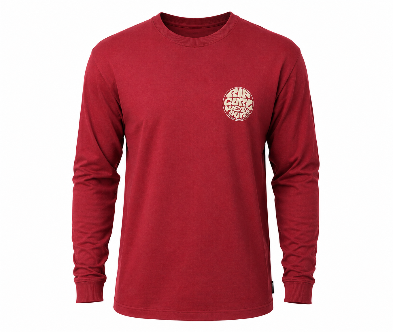Camisa Rip Curl Manga Longa Wettie Vermelha