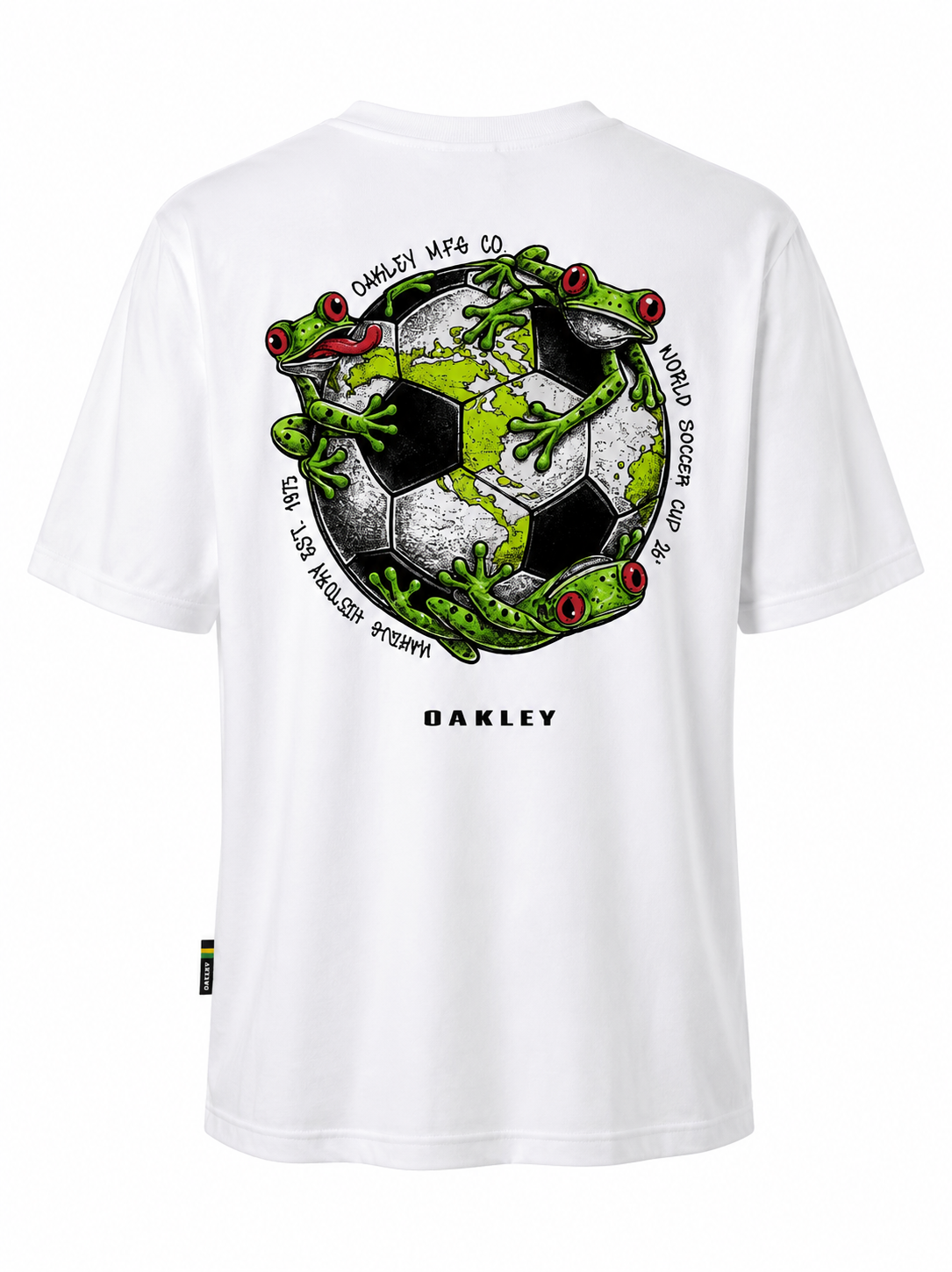 Camiseta Oakley World Cup Frog White