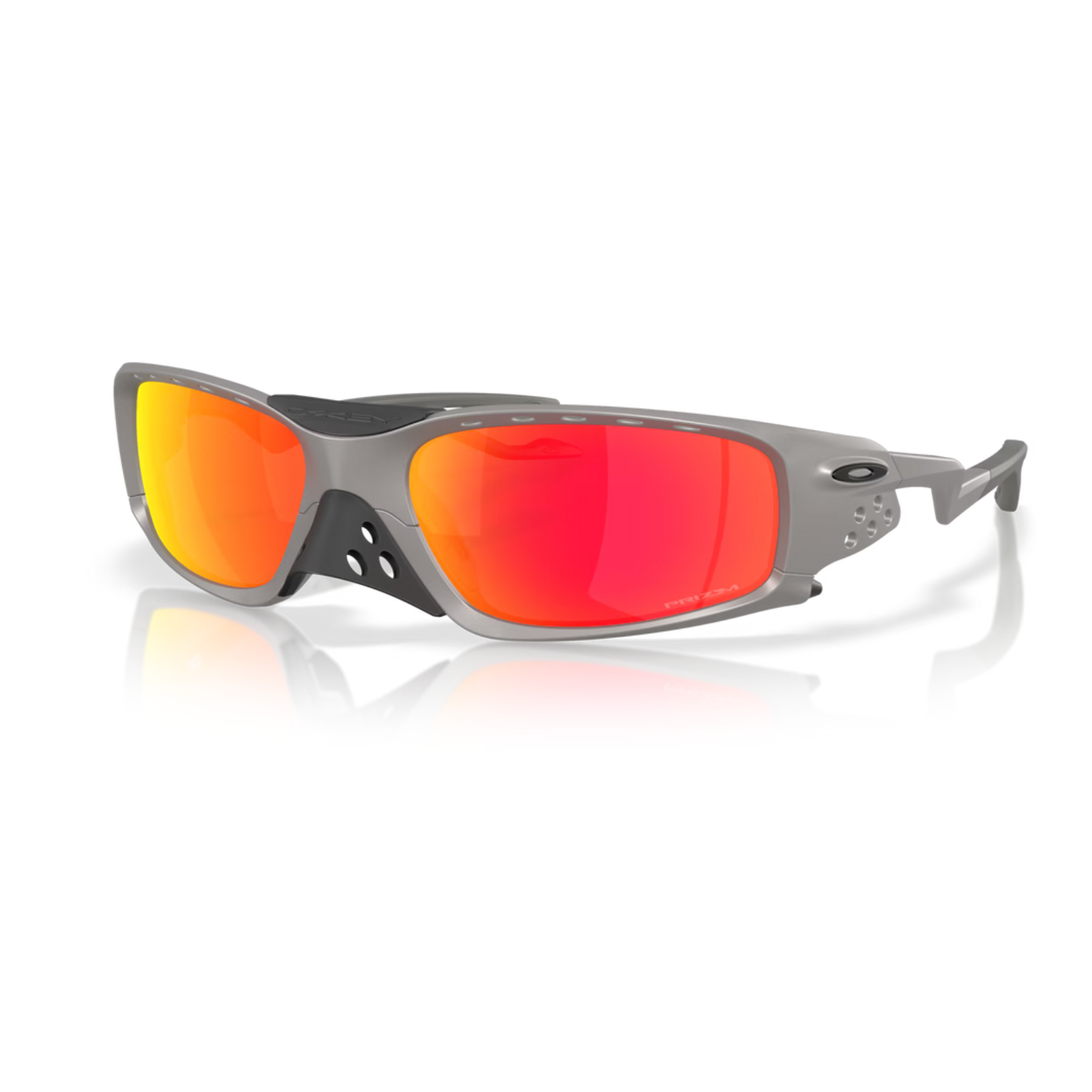 Óculos Oakley Plantaris SQ prizm ruby Lentes, titanium Armação