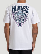 Camiseta Manga Curta Hurley Wizard Branca