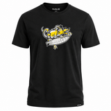 Camiseta Manga Curta Hurley Crazy Preta