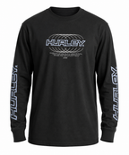 Camisa Hurley Manga Longa Nine Nine Maxfit Preta