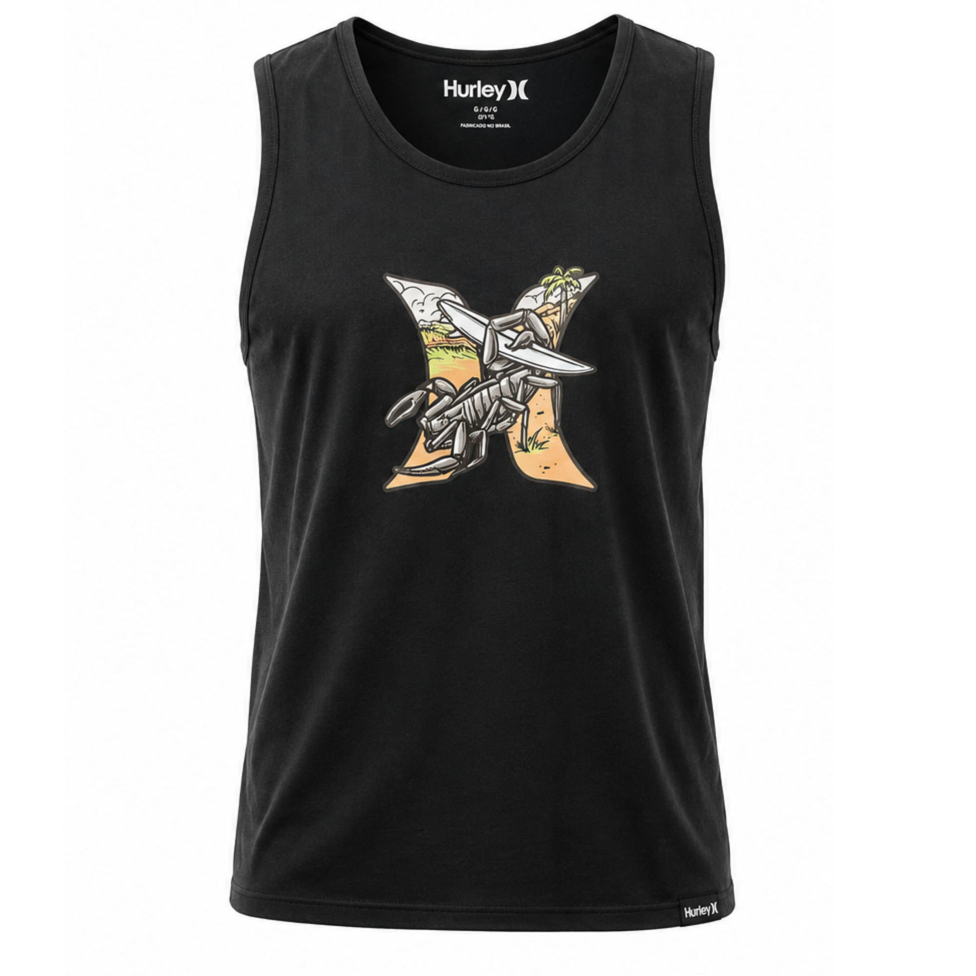 Regata Hurley Scorpions Preta