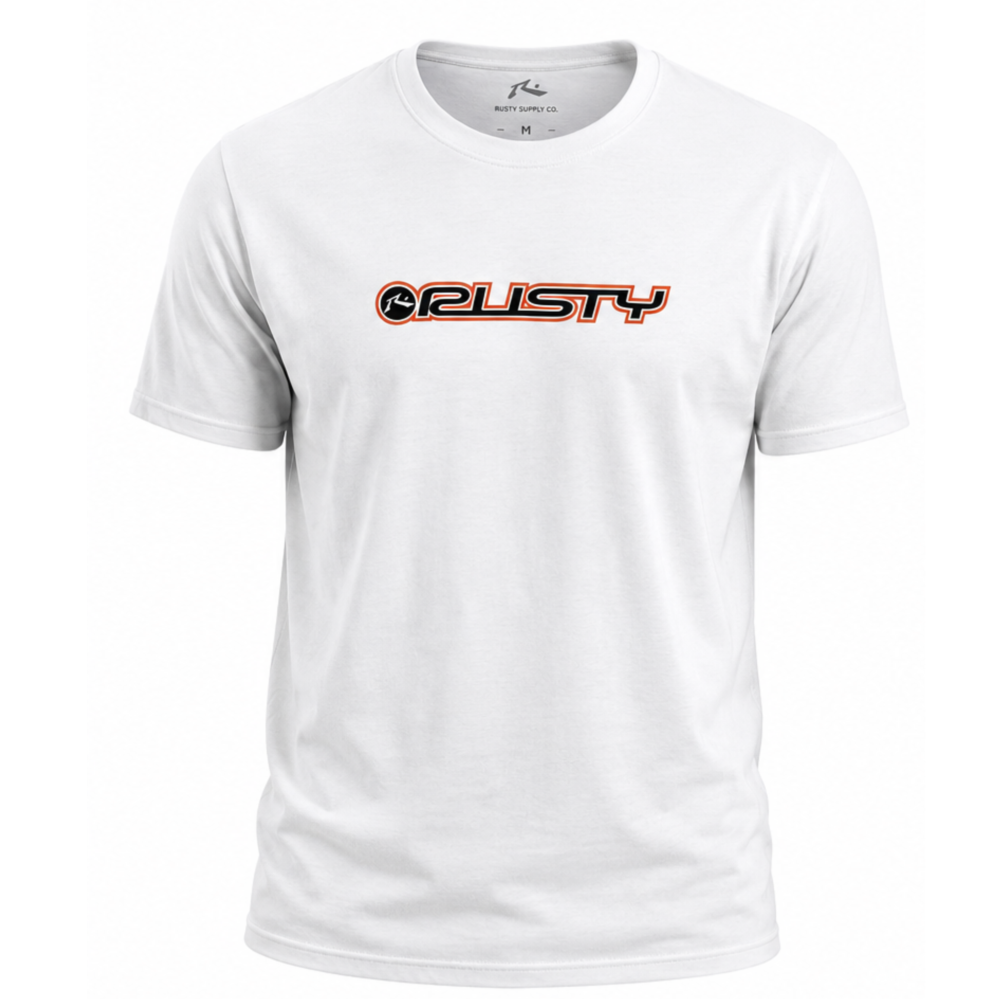 Camiseta Manga Curta Rusty Shape Branca