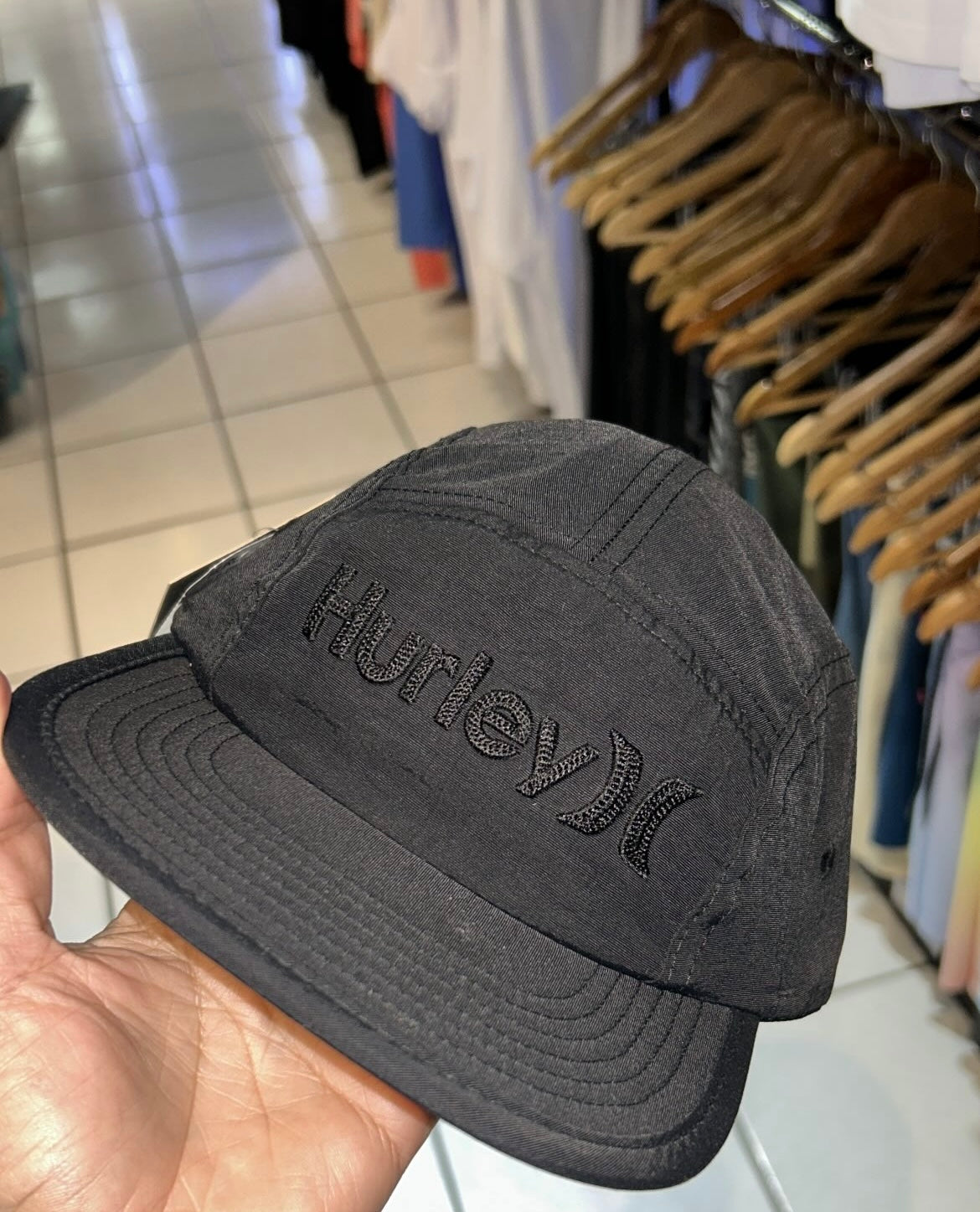 Boné Hurley Aba Reta Five Panel