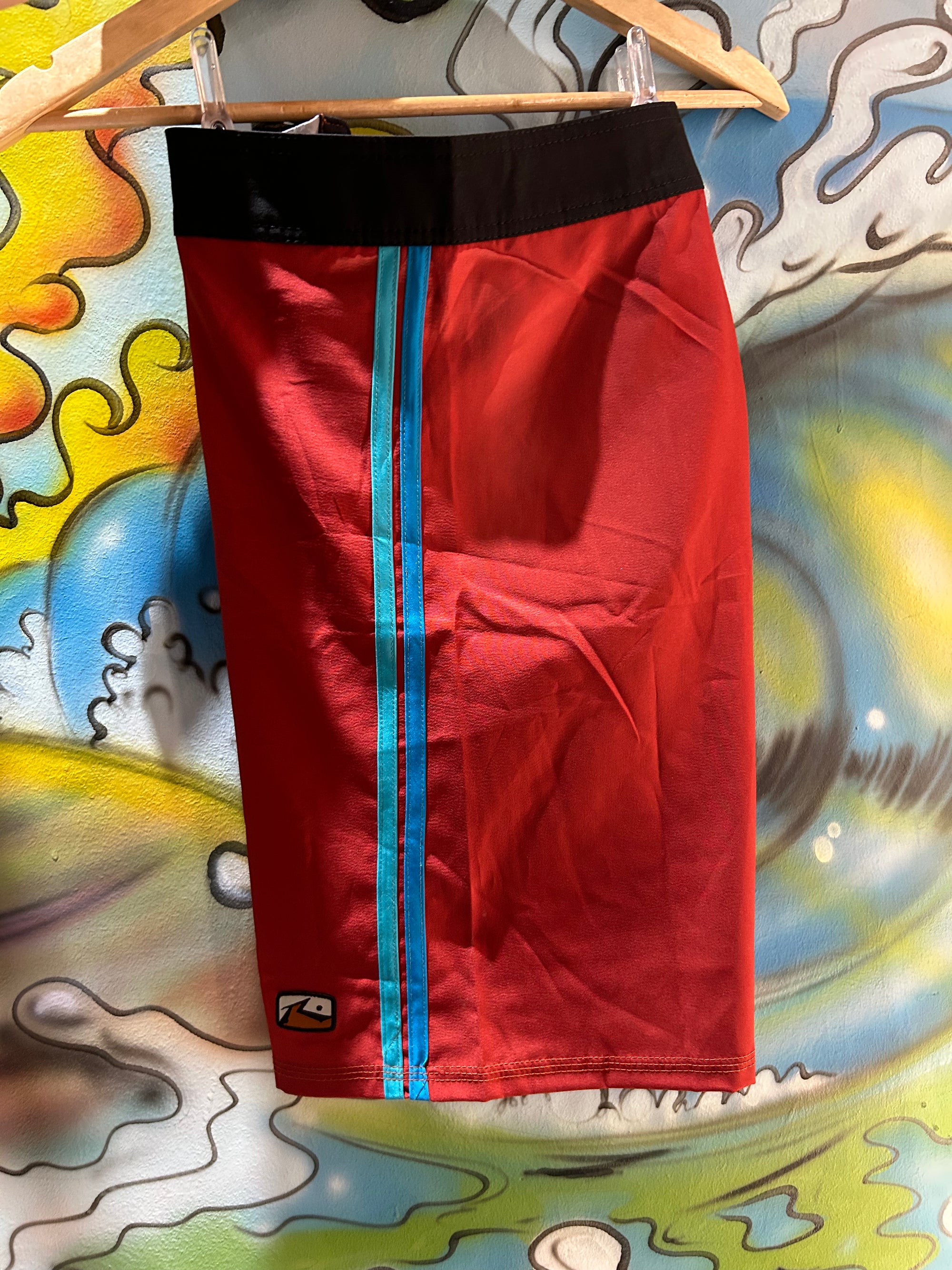 Boardshort Rusty Vermelho