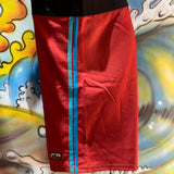 Boardshort Rusty Vermelho