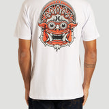 Camiseta Manga Curta Branca Hurley Barong