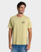 Camiseta Manga Curta Verde Rusty Fish