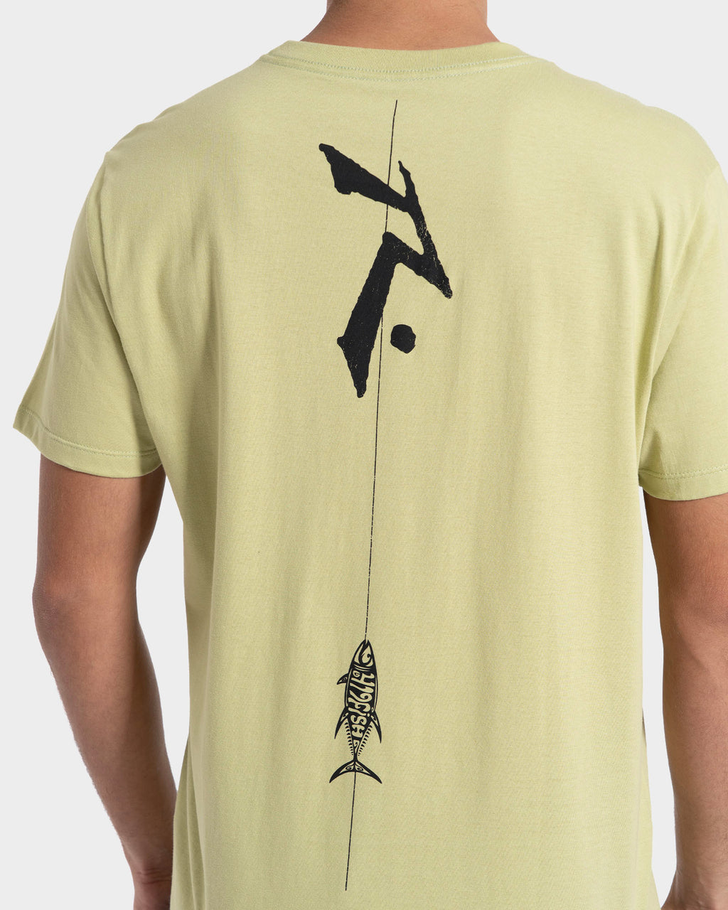Camiseta Manga Curta Verde Rusty Fish