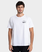 Camiseta Manga Curta branca Rusty Fish