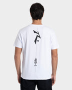 Camiseta Manga Curta branca Rusty Fish