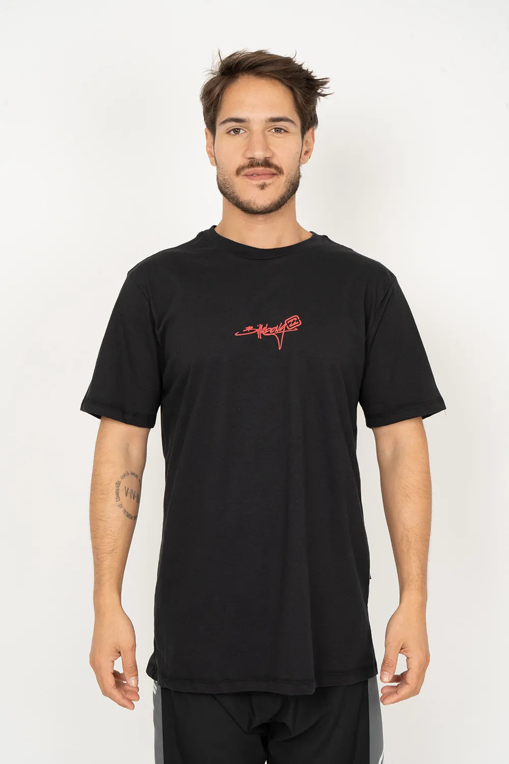 Camiseta Billabong M/C Bracket Script Preto