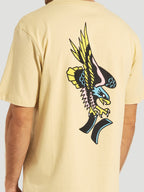 Camiseta Hurley Etam Eagle Bege