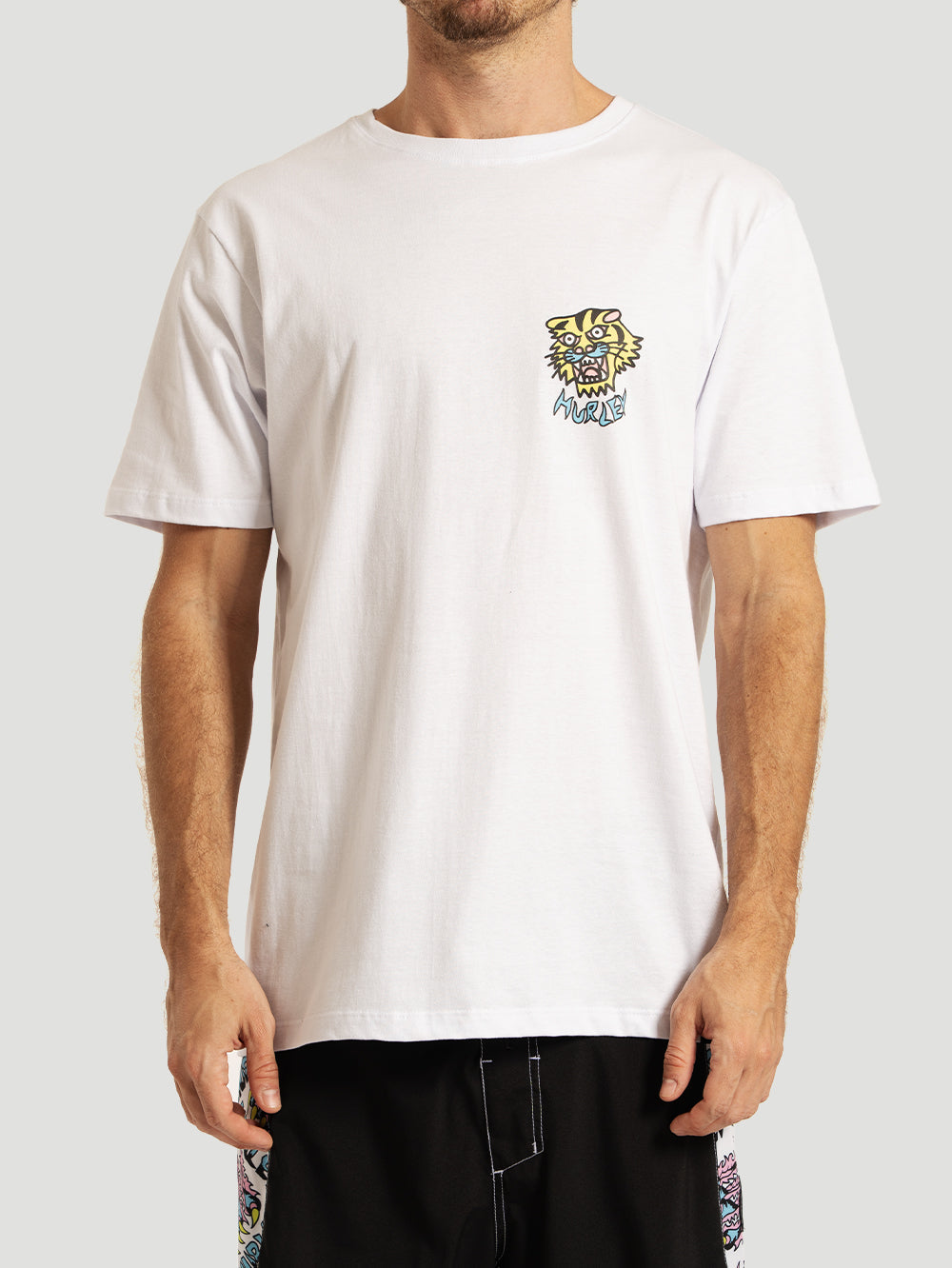 Camiseta Hurley Etam Tiger Branco