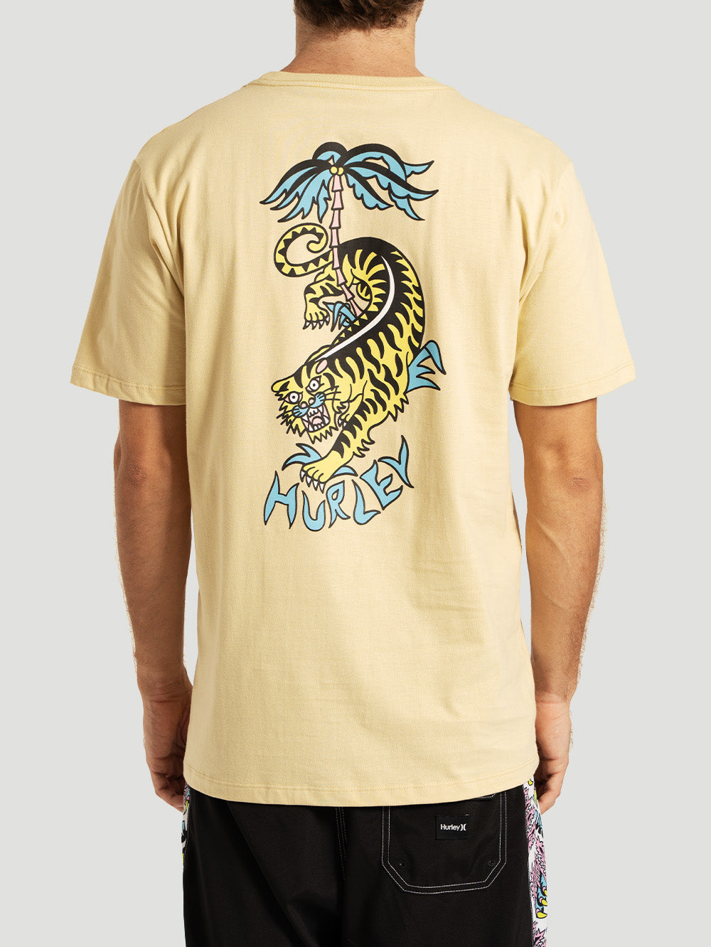 Camiseta Hurley Etam Tigre Bege