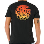 CAMISETA RIP CURL WETTIE GRADIENT BLACK