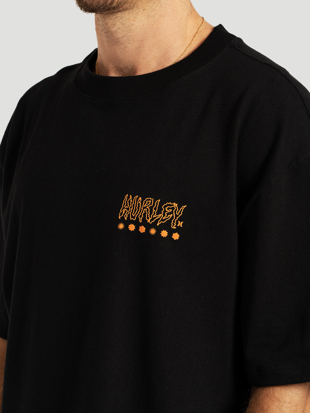 Camiseta Especial MaxFit Preta Hurley Psyko