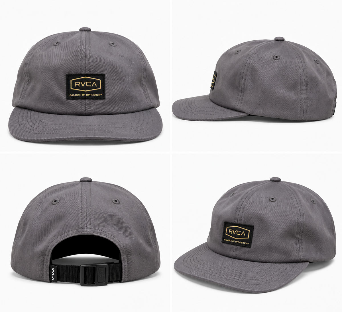Boné RVCA Label Strapback