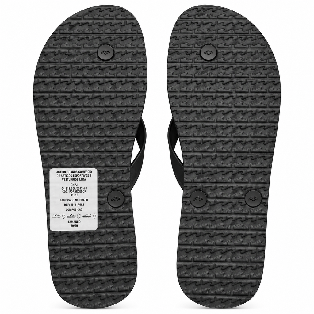 Chinelo Billabong Sea Stripes Azul