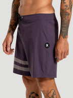 Boardshort Hurley Local Block Party Roxo