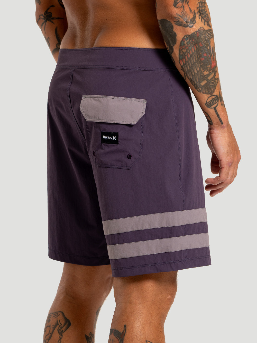 Boardshort Hurley Local Block Party Roxo
