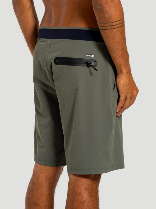 Bermuda Híbrida Hurley Rush Verde Militar