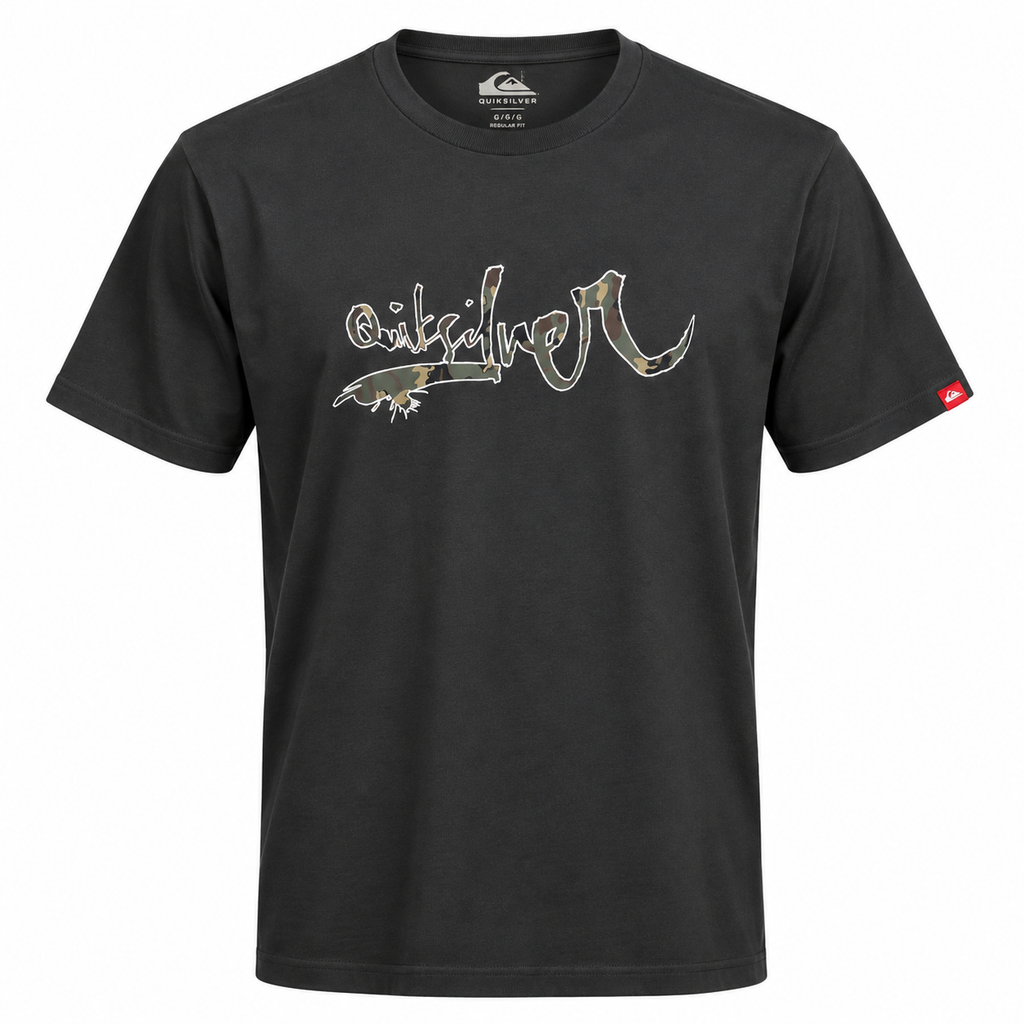 Camiseta Quik Vortéx Cinza