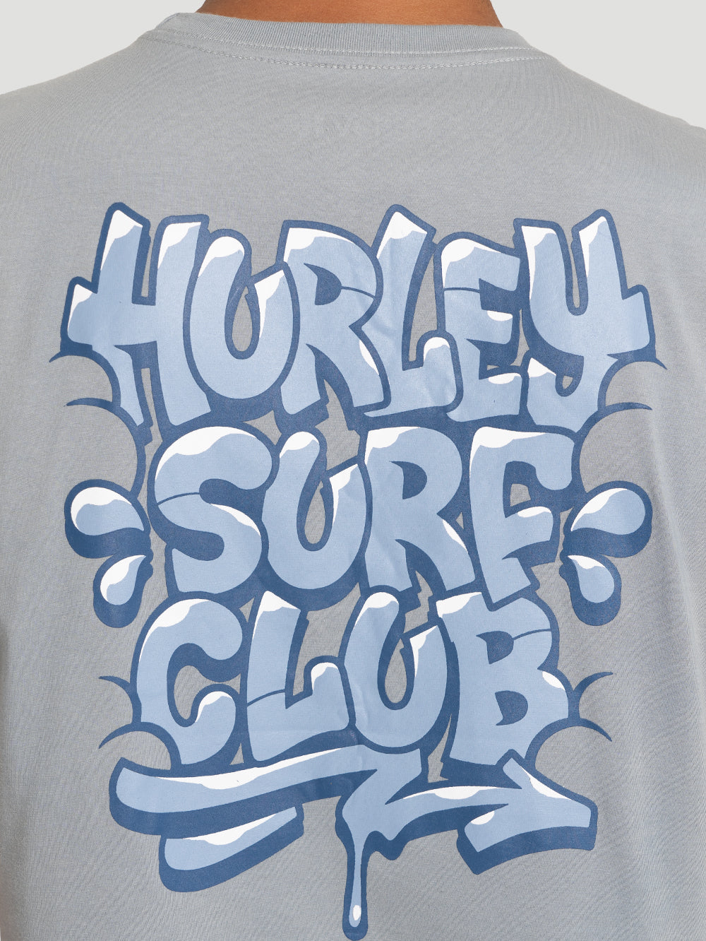 Camiseta Hurley Bombcloud Cinza
